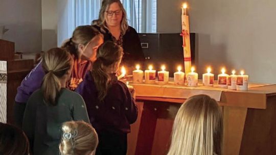 Catholic students prepare for First Communion