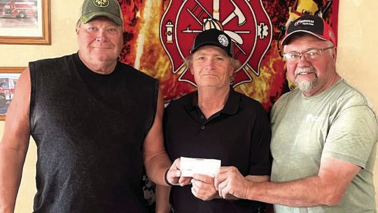 FIRE DEPARTMENT GETS EQUIPMENT