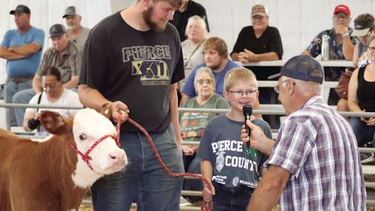 Having a good time at the Pierce County Fair!