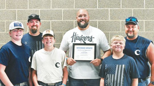 Koehler Seeds honored as Outstanding Fair Supporter