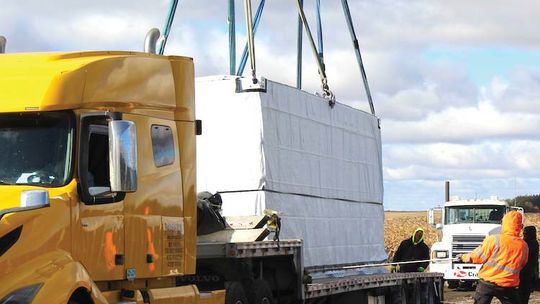 ‘Mega’ battery delivered to Northeast Power solar farm