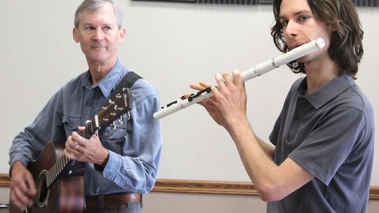 Missionaries from Africa perform at senior center