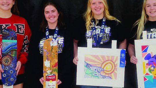 Osmond artists shine at conference art show