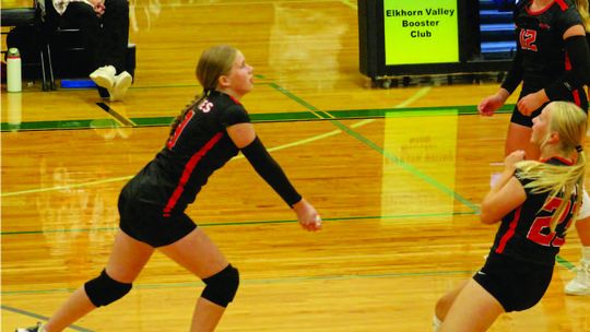 Plainview/Osmond junior high volleyball team starts season