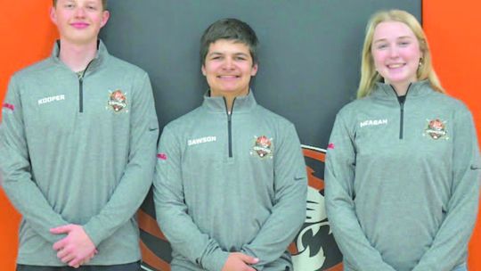 Returning letter winners head Osmond golf team