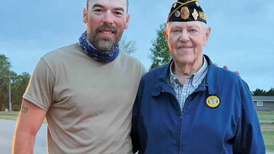 ‘Rucking’ for suicide awareness