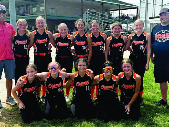 12-and-under girls go 3-and-3 in state softball tourney