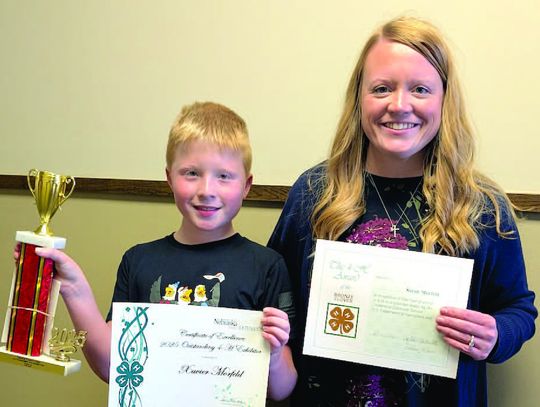 4-H Achievement Day held; Morfeld is Outstanding Exhibitor