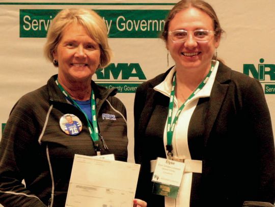 County receives dividend check from NIRMA