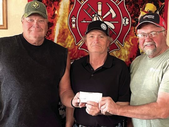 FIRE DEPARTMENT GETS EQUIPMENT