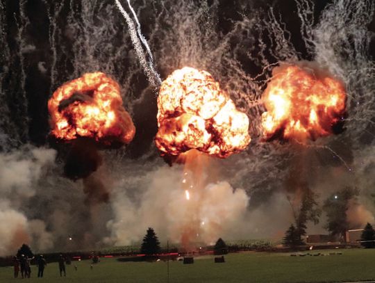 Fireworks are finale to full day of fun
