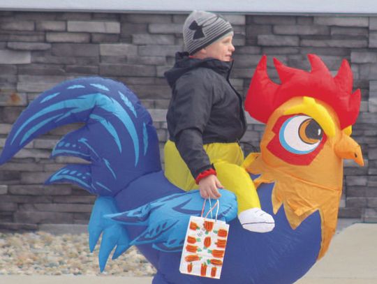 Ghosts, goblins. . . and chickens