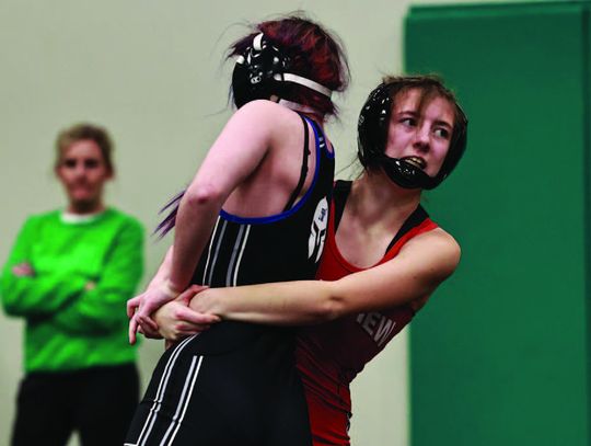 Girl’s wrestling team is third at West Holt, runner-up at Elkhorn Valley