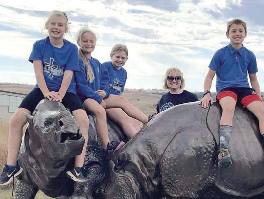 Going on an adventure. . .