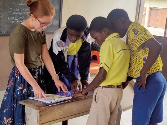 Kenzie von Rentzell shares story of her summer in Ghana