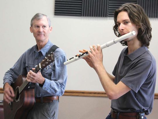 Missionaries from Africa perform at senior center