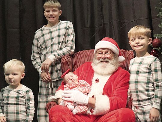 More scenes from Santa Day in Osmond 2025