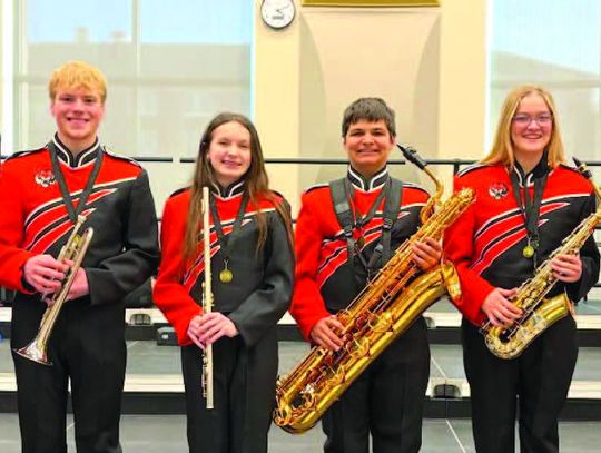 OHS band students successful at Conference Honor Band