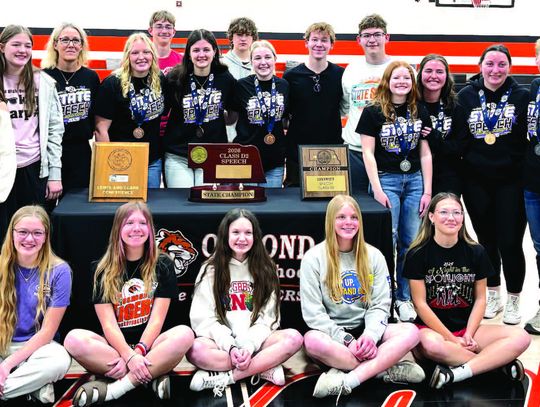 OHS speech team brings home first Osmond Class D state championship
