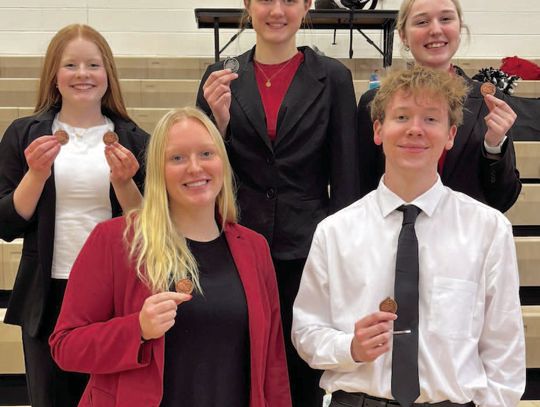 OHS speech team places fifth at Crofton