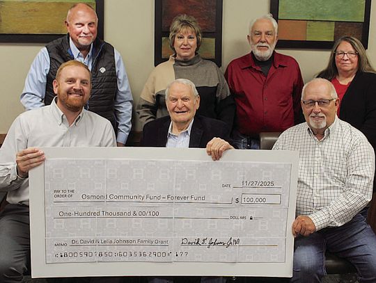 Osmond Community Fund announces endowment, challenge