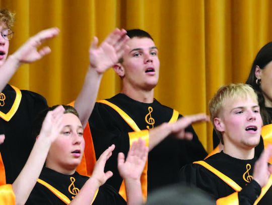 Osmond High School presents fall vocal concert