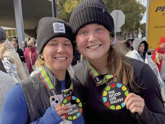 Osmond High School senior runs half marathon
