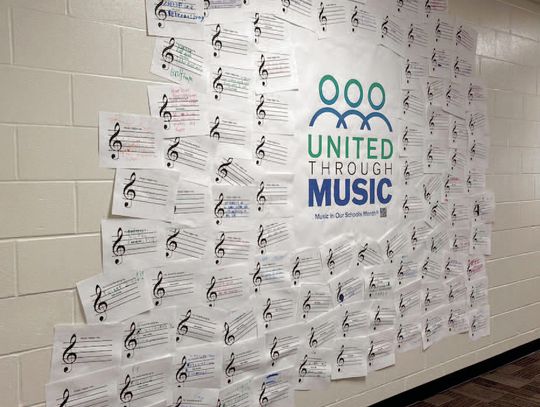 Osmond students strike a chord during Music In OurSchools Month