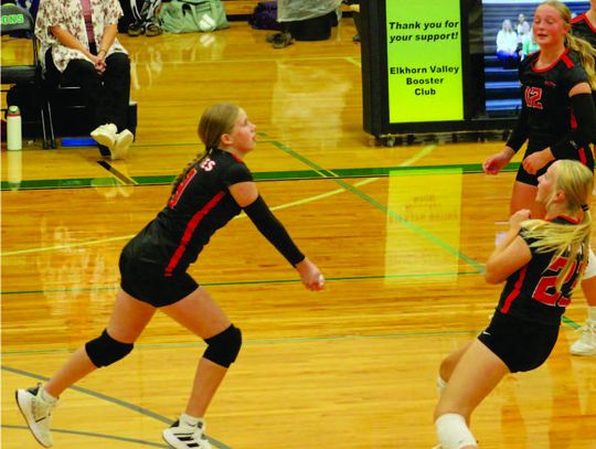 Plainview/Osmond junior high volleyball team starts season