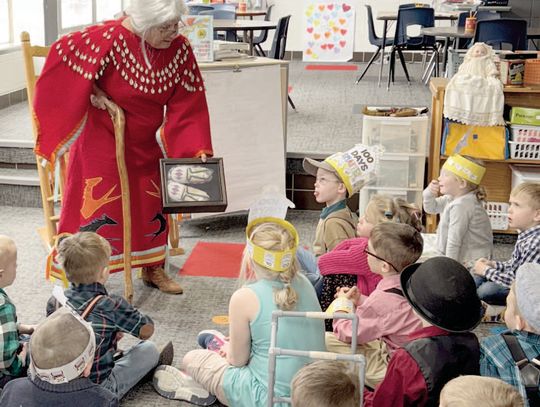 Randolph Elementary School kindergartners