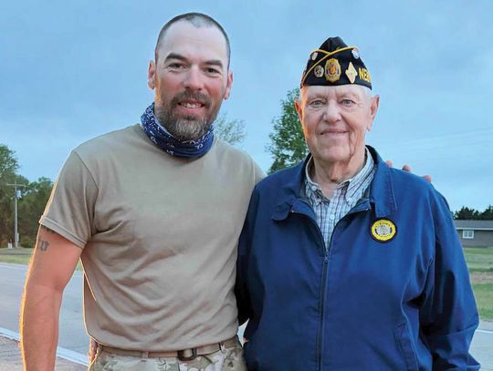 ‘Rucking’ for suicide awareness