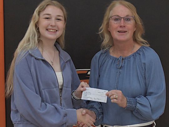 Wagner receives PEO Candy Fritz Scholarship