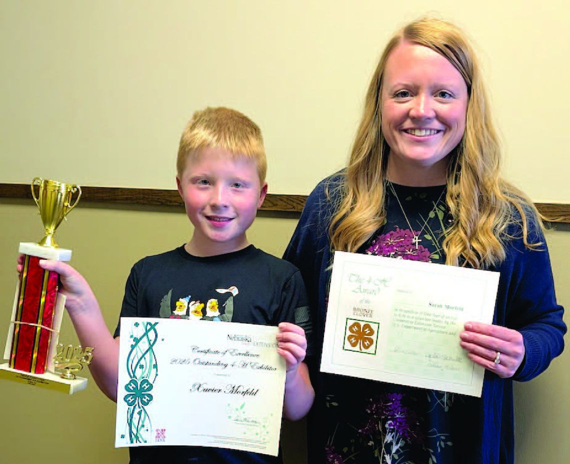 4-H Achievement Day held; Morfeld is Outstanding Exhibitor