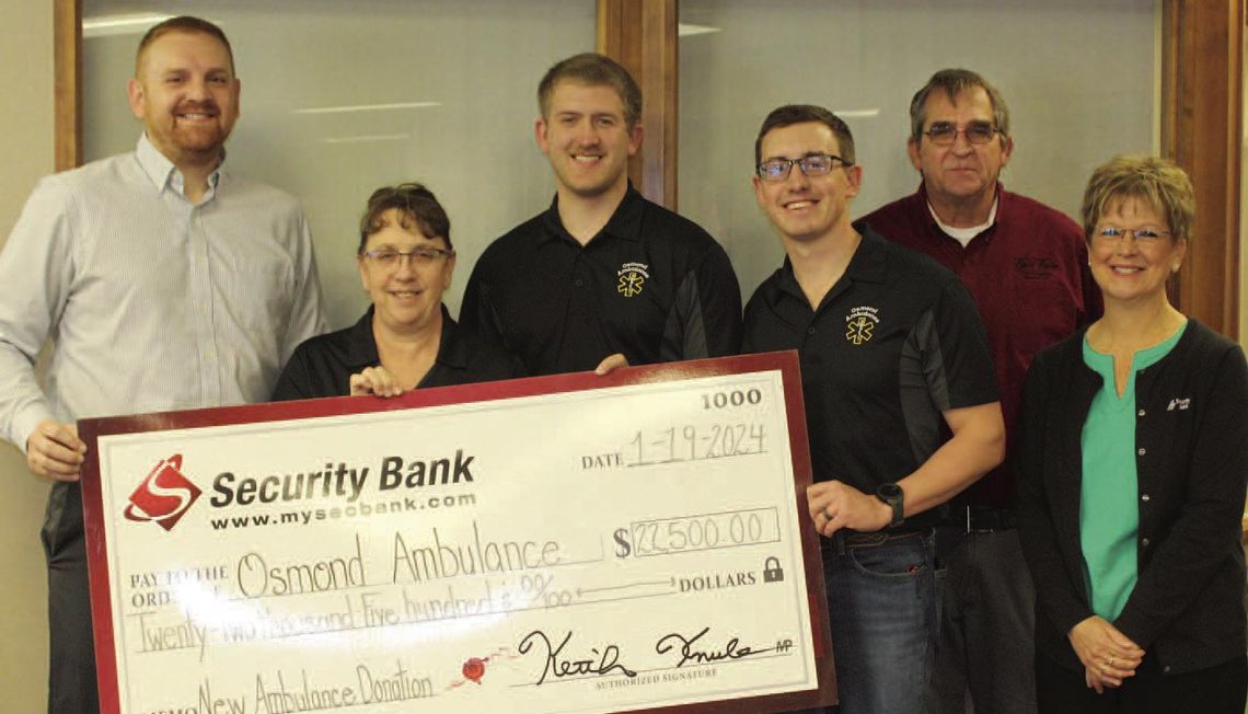 Ambulance fund gets boost Ambulance fund gets boost