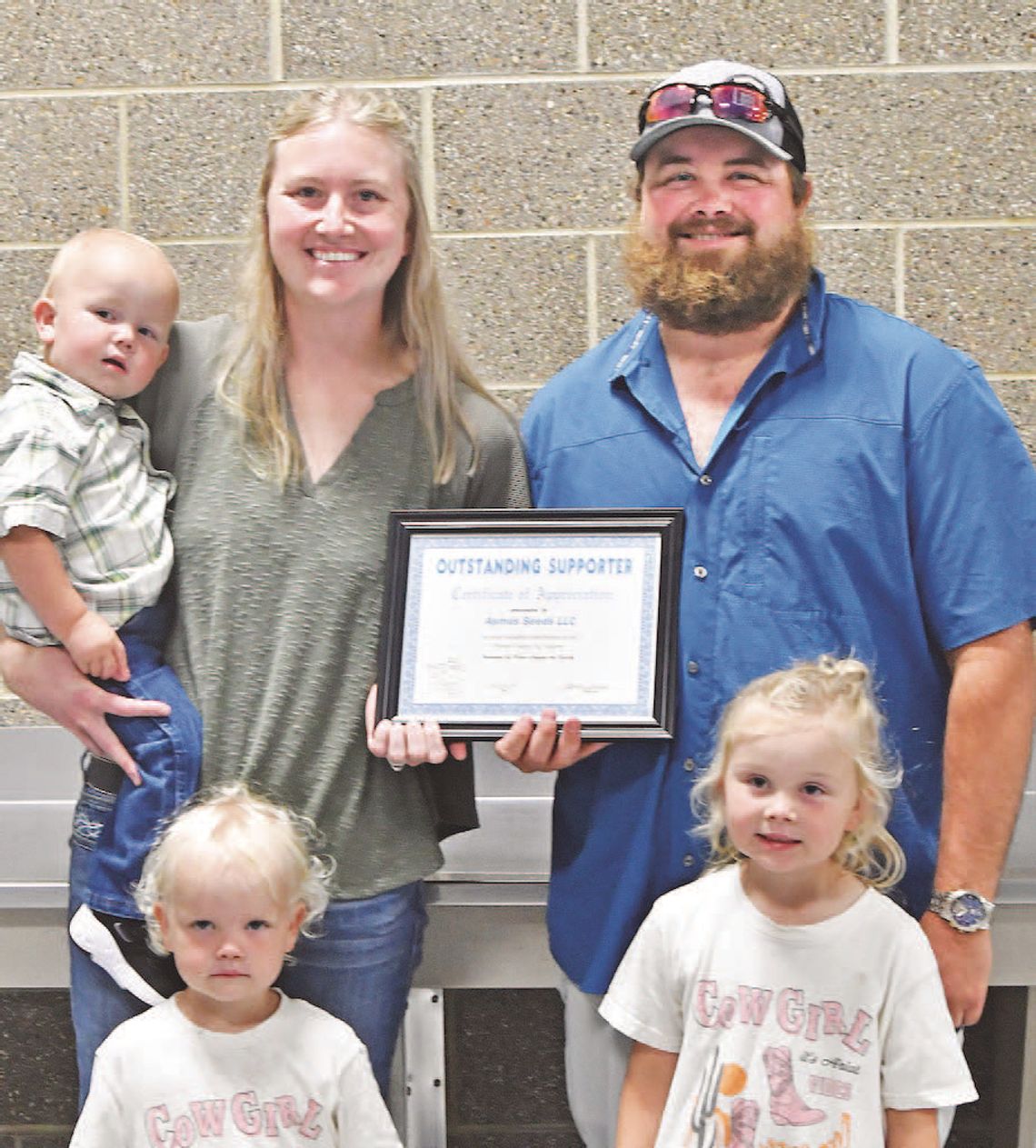 Asmus Seed is Outstanding Fair Supporter