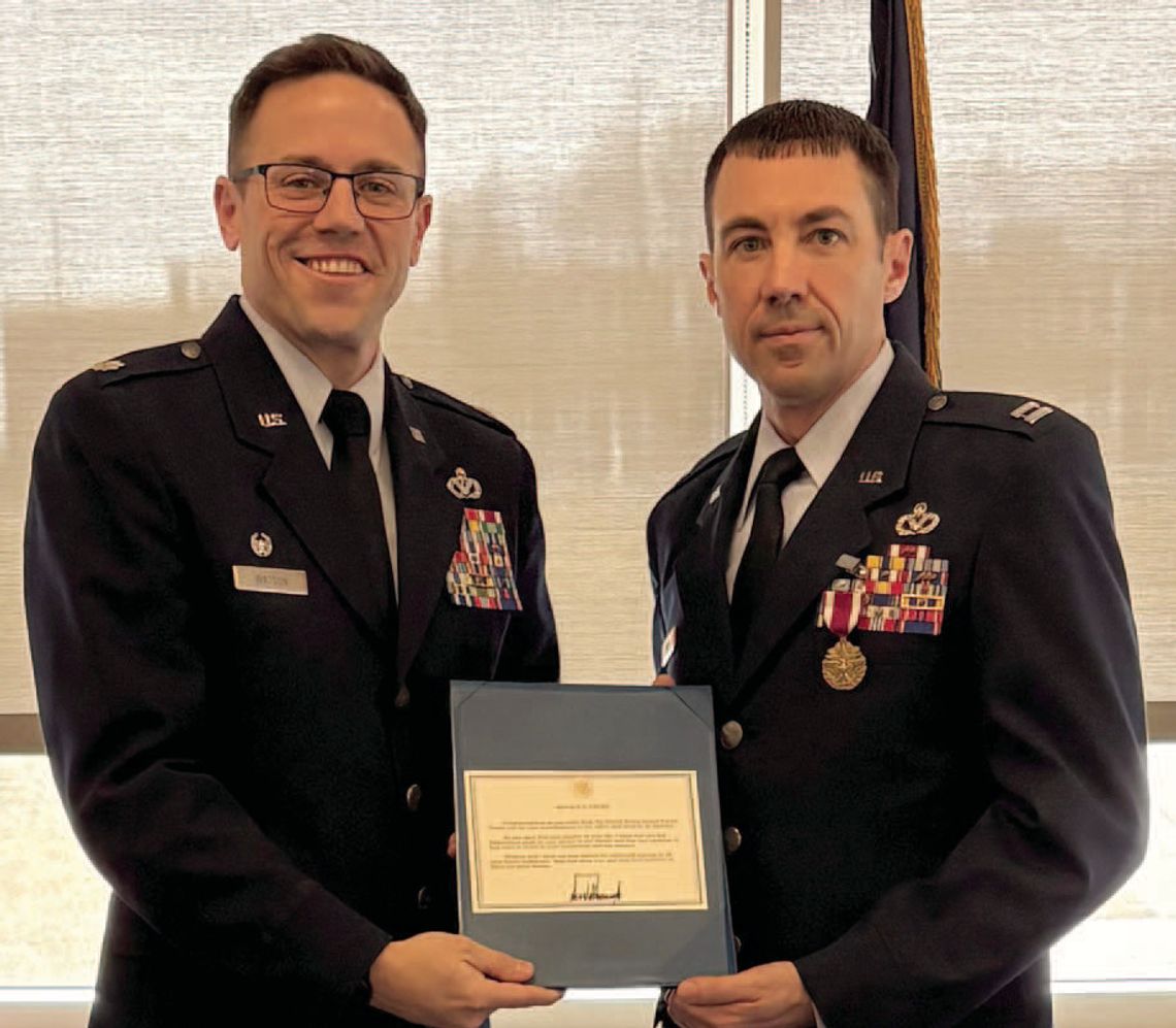 Captain Johansen retires after 22 years of service