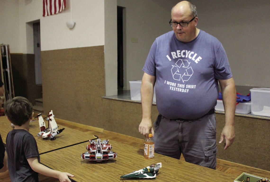 Coloring their world with Legos