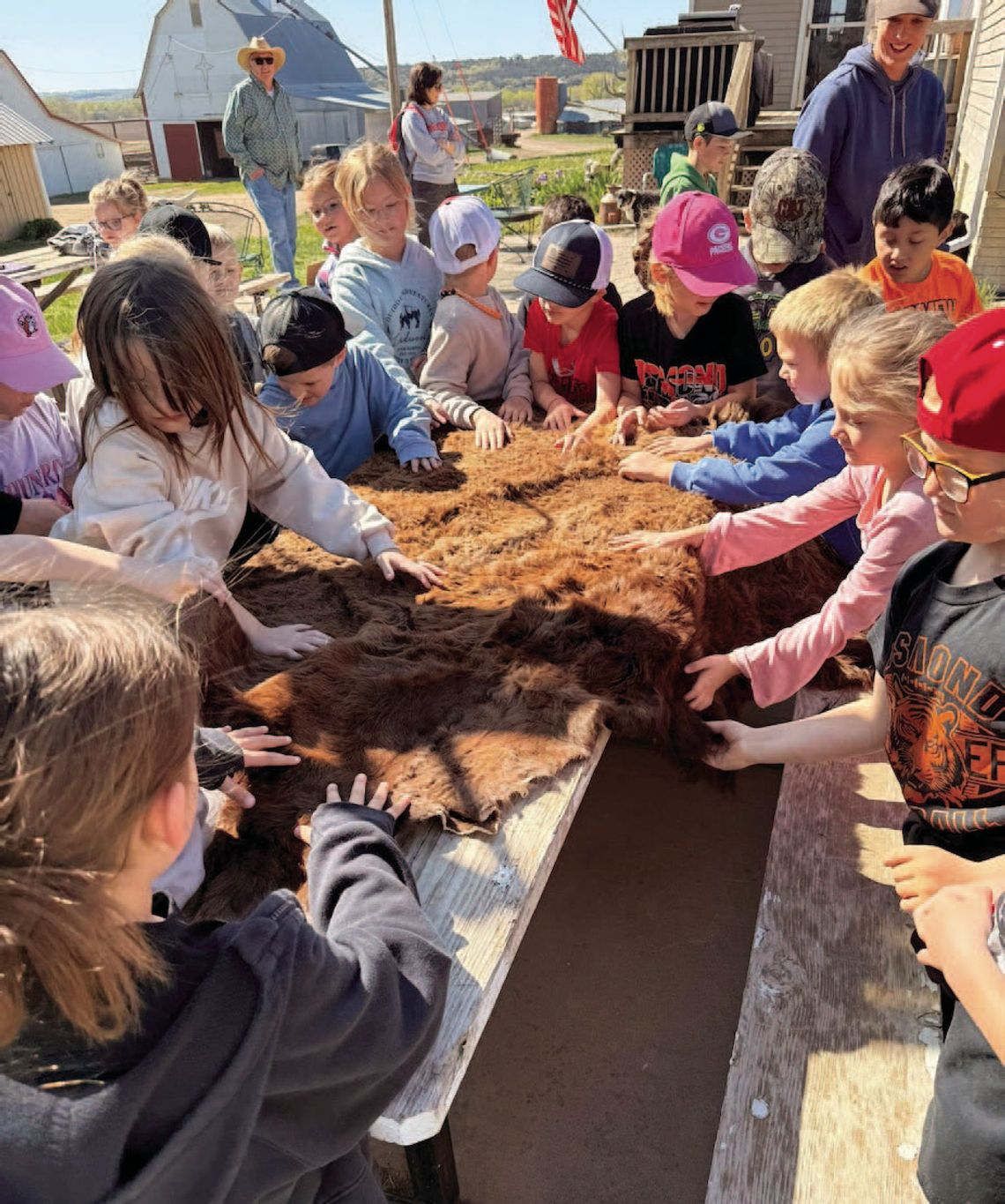 Elementary students visit Kreycik Ranch and Niobrara State Park