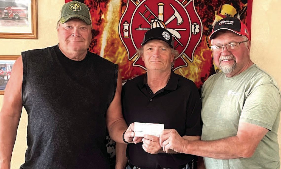 FIRE DEPARTMENT GETS EQUIPMENT