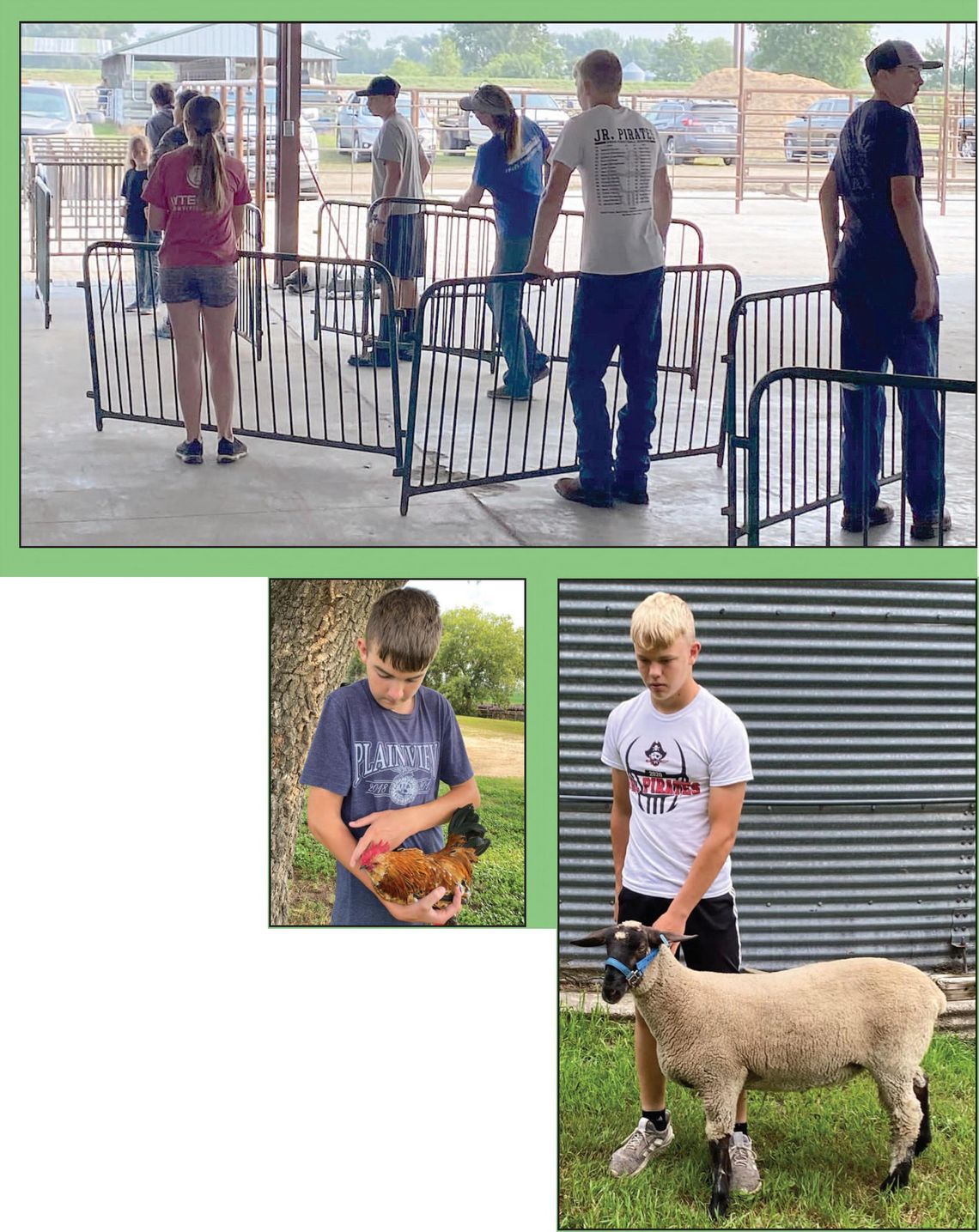 Getting ready for the fair.