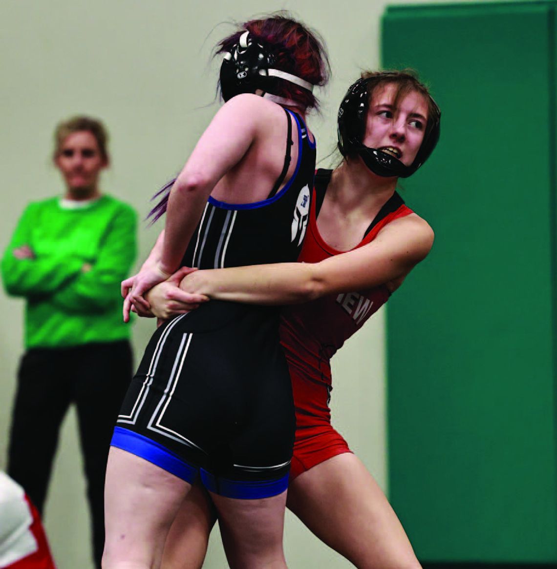 Girl’s wrestling team is third at West Holt, runner-up at Elkhorn Valley