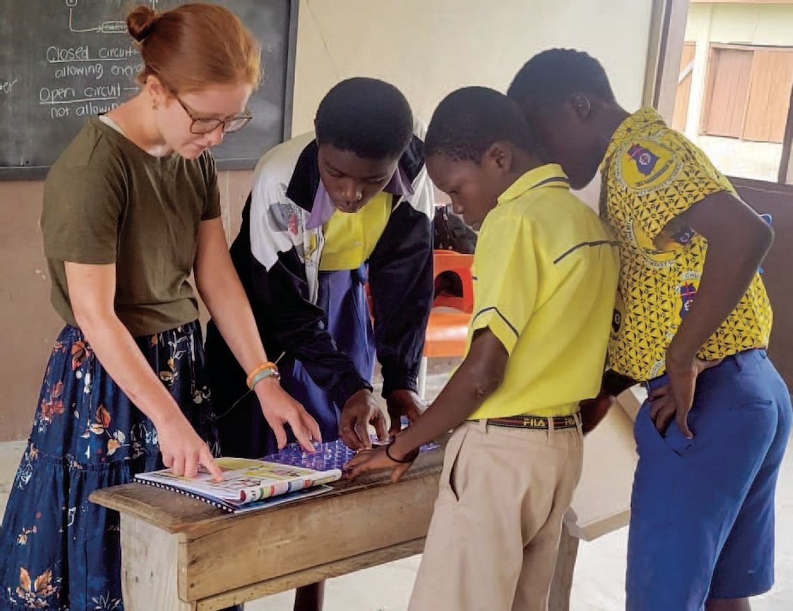 Kenzie von Rentzell shares story of her summer in Ghana