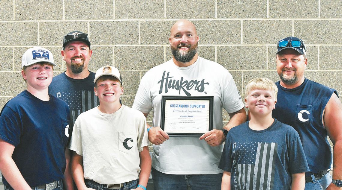 Koehler Seeds honored as Outstanding Fair Supporter Koehler Seeds honored as Outstanding Fair Supporter