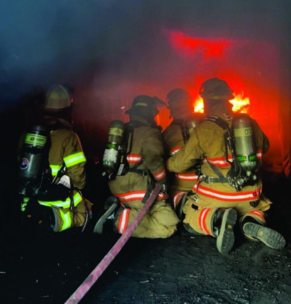 Members of the Osmond Volunteer Fire Department attended a training on Tuesday evening Members of the Osmond Volunteer Fire Department attended a training on Tuesday evening