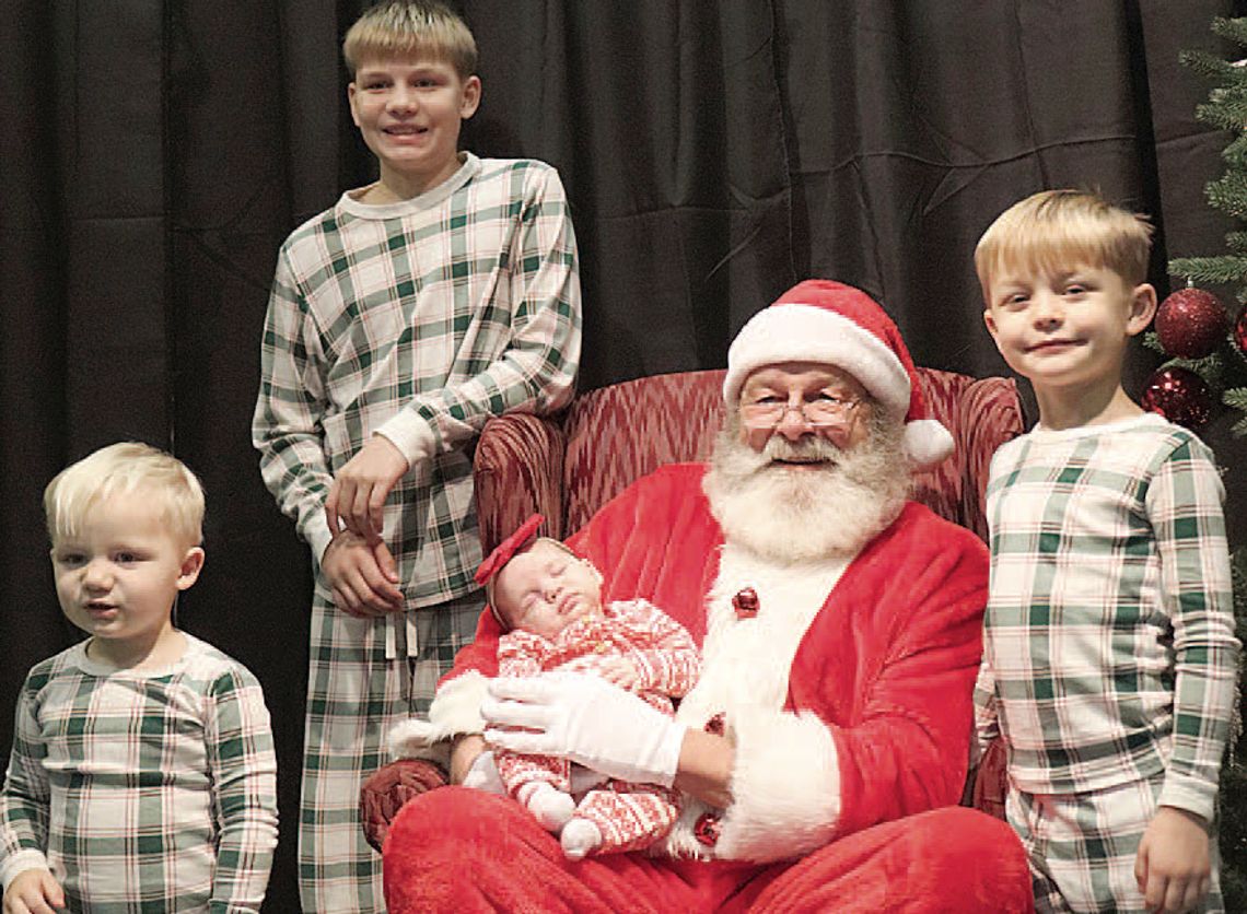 More scenes from Santa Day in Osmond 2025