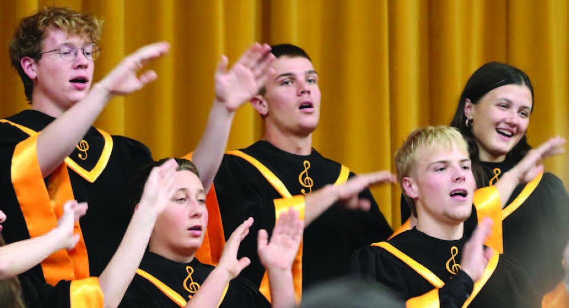 Osmond High School presents fall vocal concert