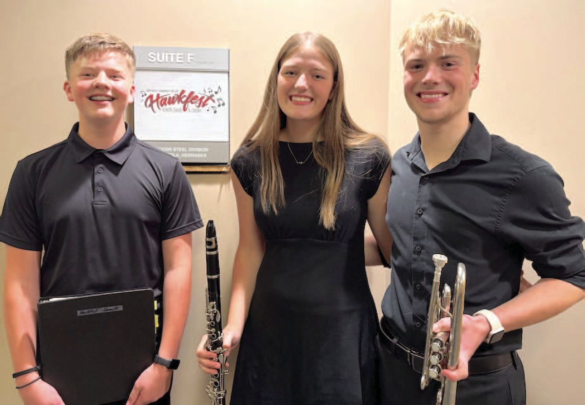 Osmond Music Department excels at Hawkfest, Columbus Osmond Music Department excels at Hawkfest, Columbus