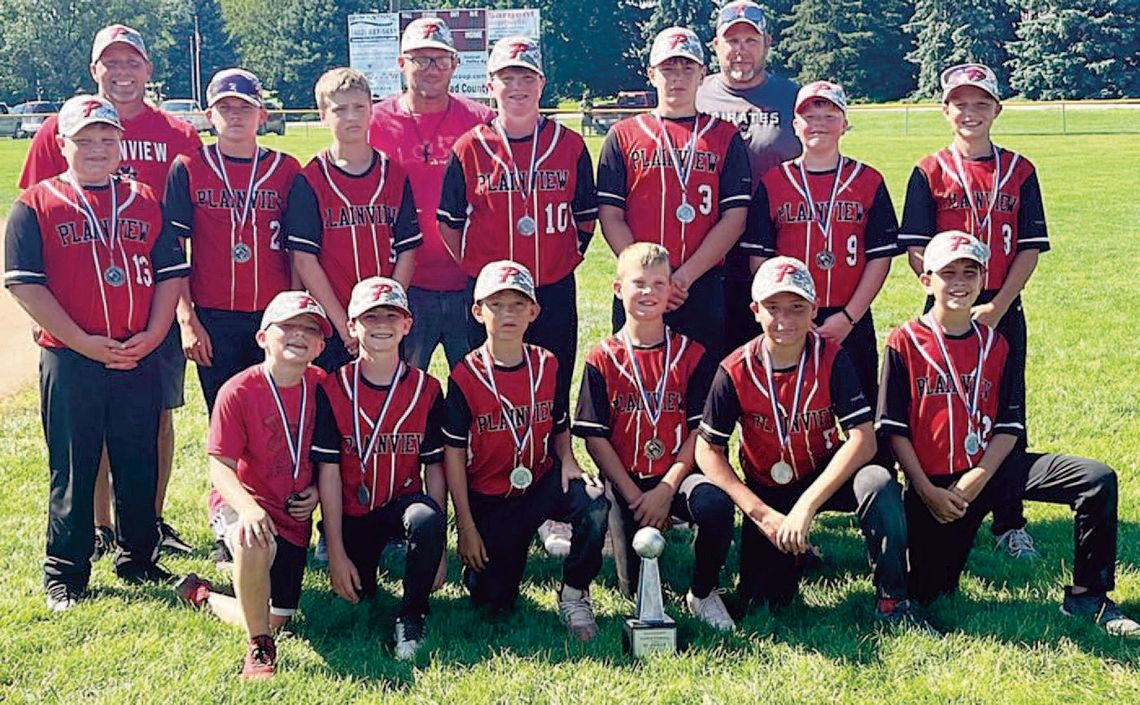 Pirate Peewee team ends season as Quad County Tournament Runners Up
