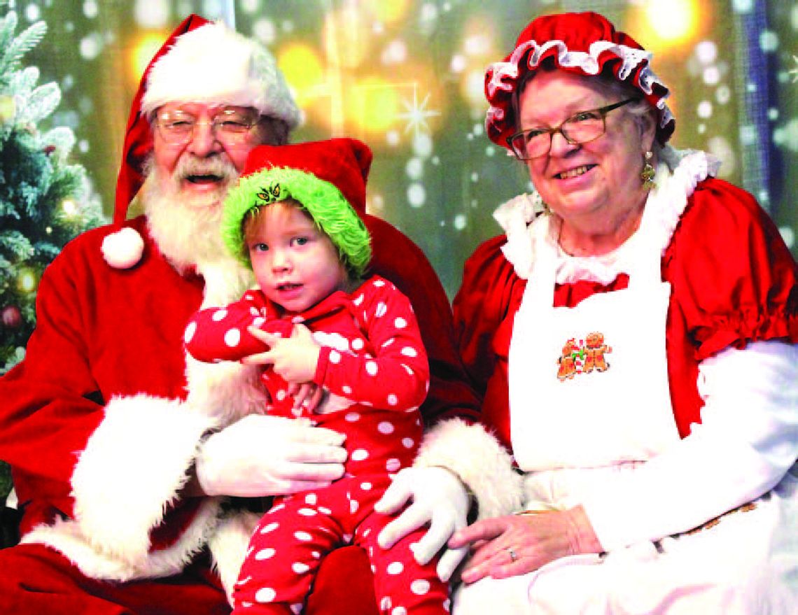Santa visits at Tigers & Friends Childcare