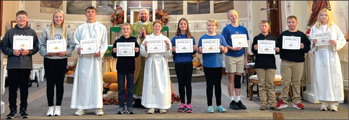 ST. MARY’S STUDENTS NAMED TO ROLLS